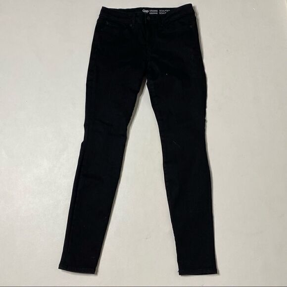 Gap | Black Sculpted Legging Jeans - Picture 1 of 7